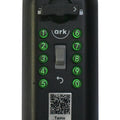 ark Tamo key safe with illuminated green buttons and QR code