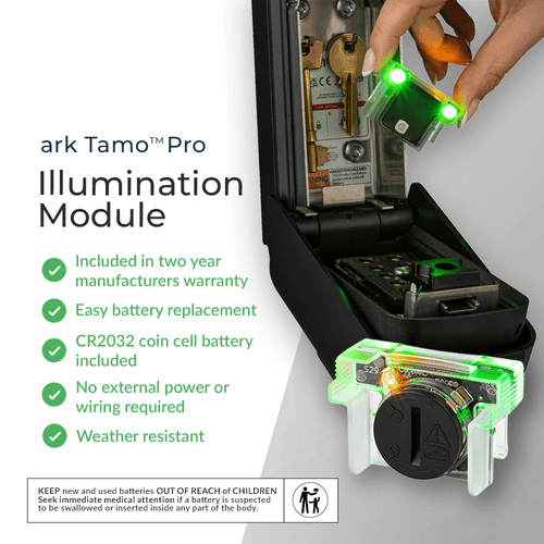 ark Tamo pro illumination and battery