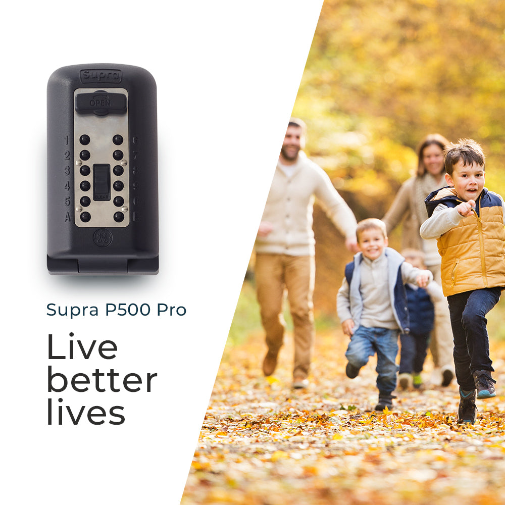 Live better lives with the Supra P500 Pro key safe