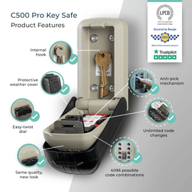 C500 Pro Key Safe Features & Benefits 