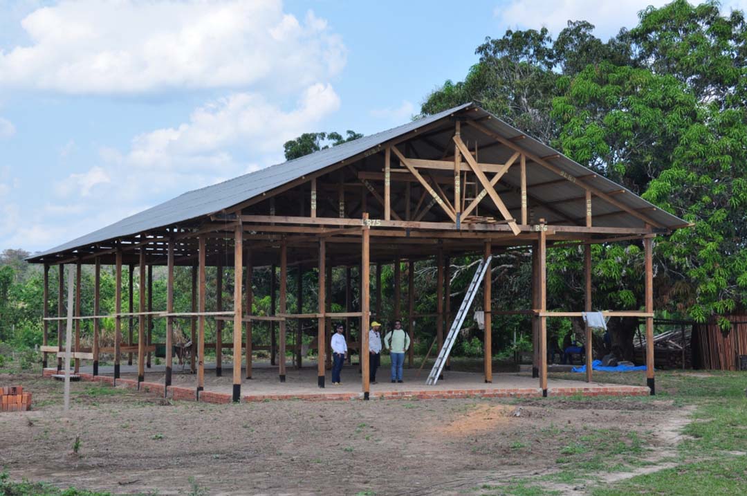 Acre Health Centre in the Amazon showing NetZero partnership