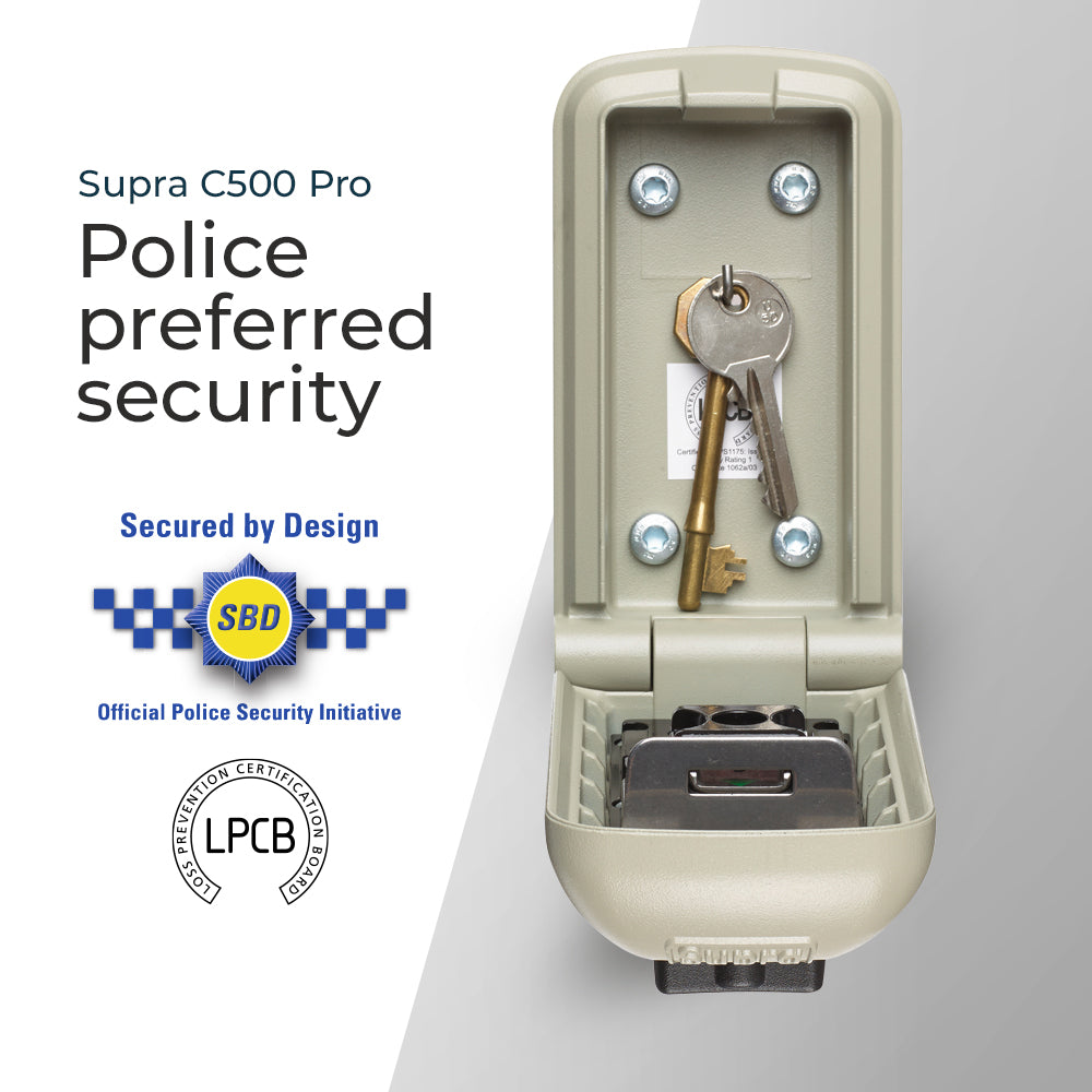police preferred key safe for enhanced security