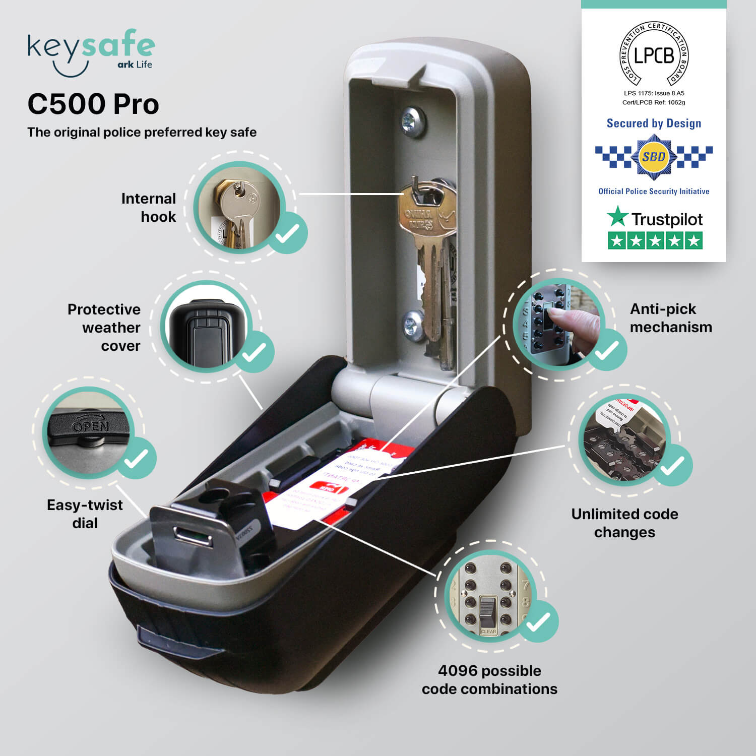 Supra C500 Pro key safe Features & Benefits