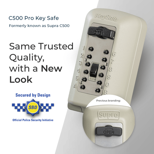 Supra C500 Pro key safe rebrand