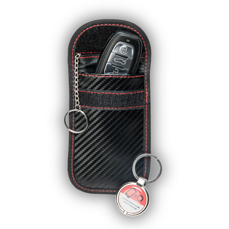 Faraday pouch for car keys