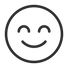 Icon of a smiley face