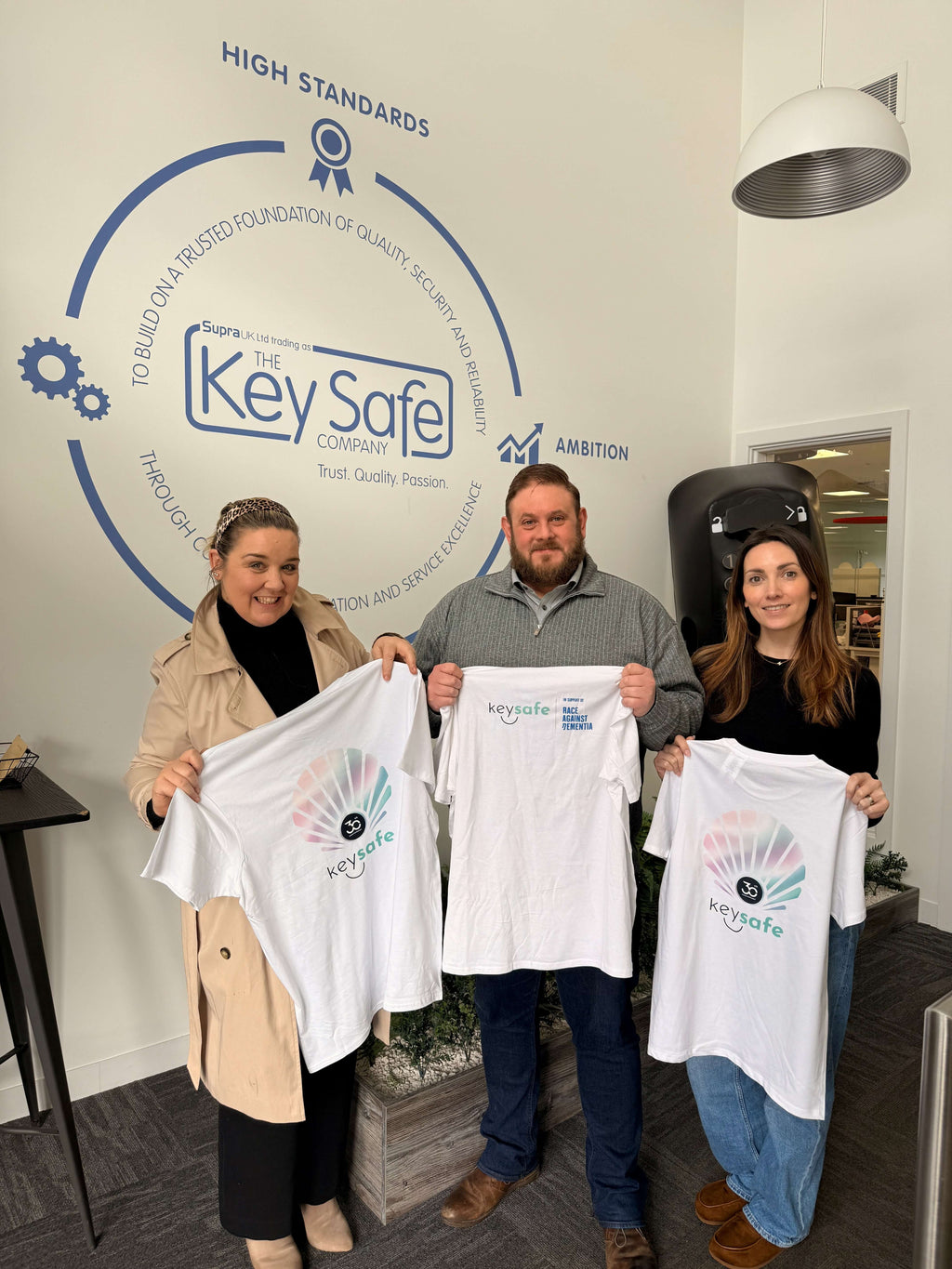 Kate Philips 30th anniversary design for The Key Safe Company