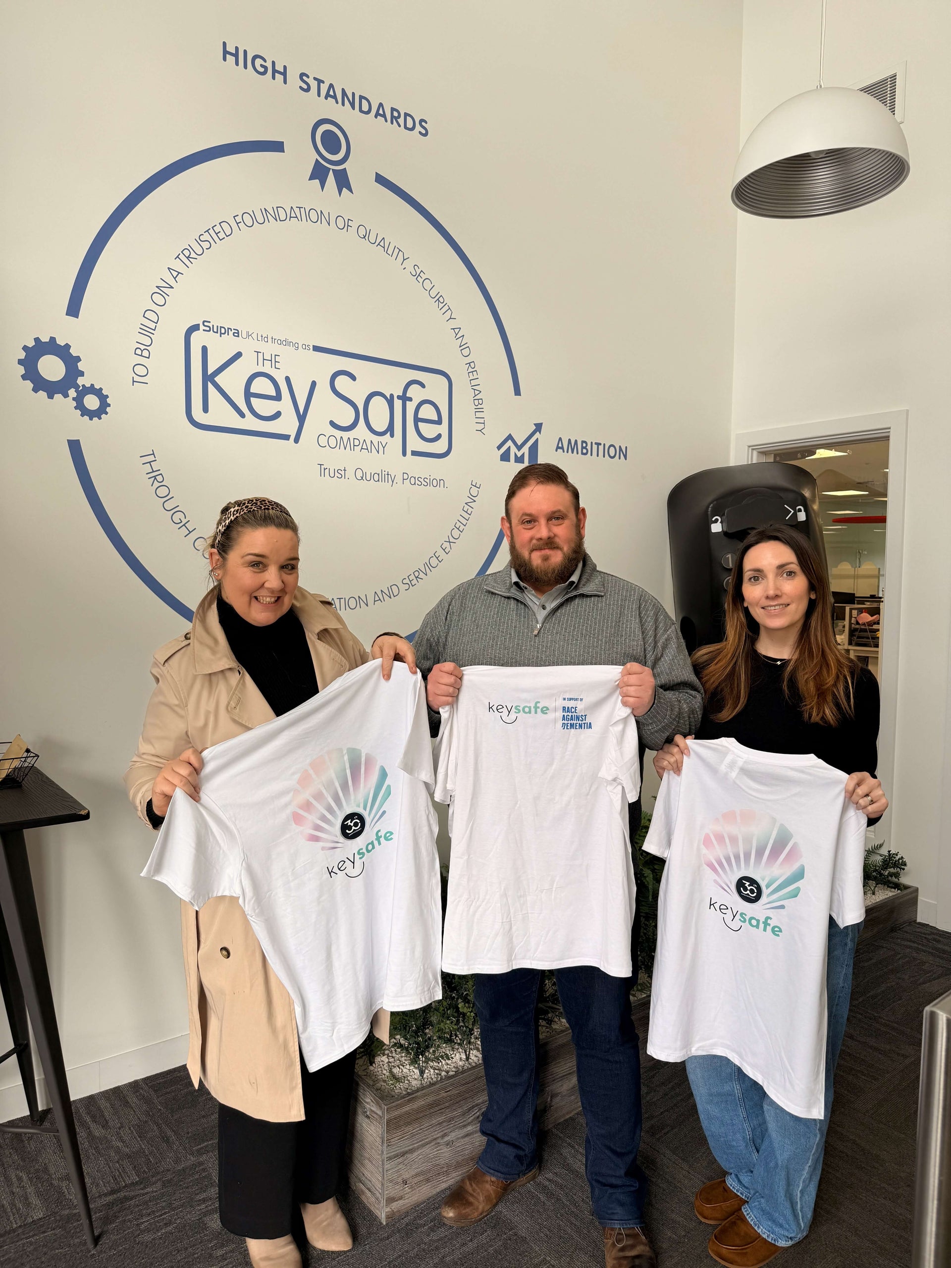 Kate Philips 30th anniversary design for The Key Safe Company