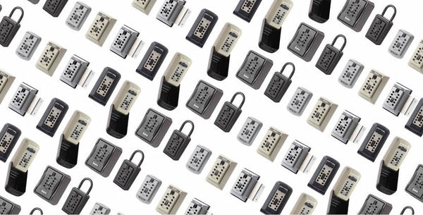 Montage of full key safe product range