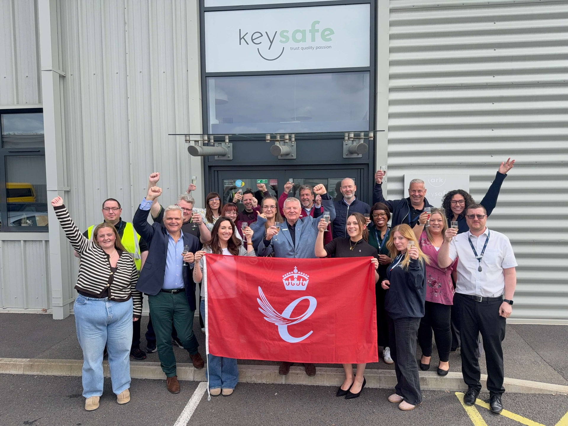 The Key Safe Company Team Kings Award Winners 2026 Innovation