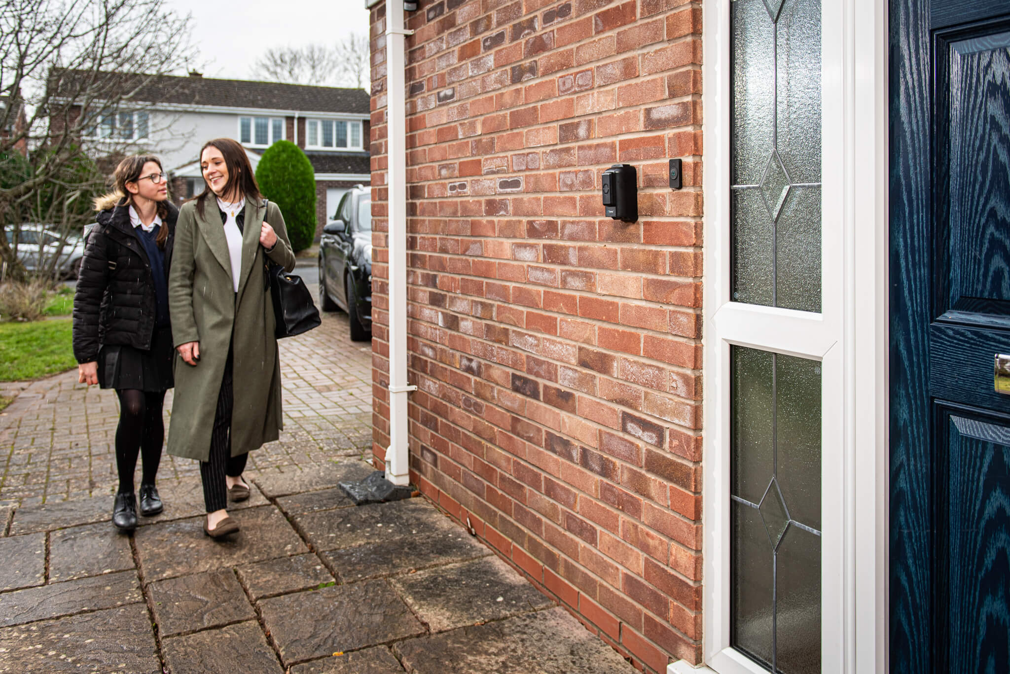 Family home using police preferred key safe