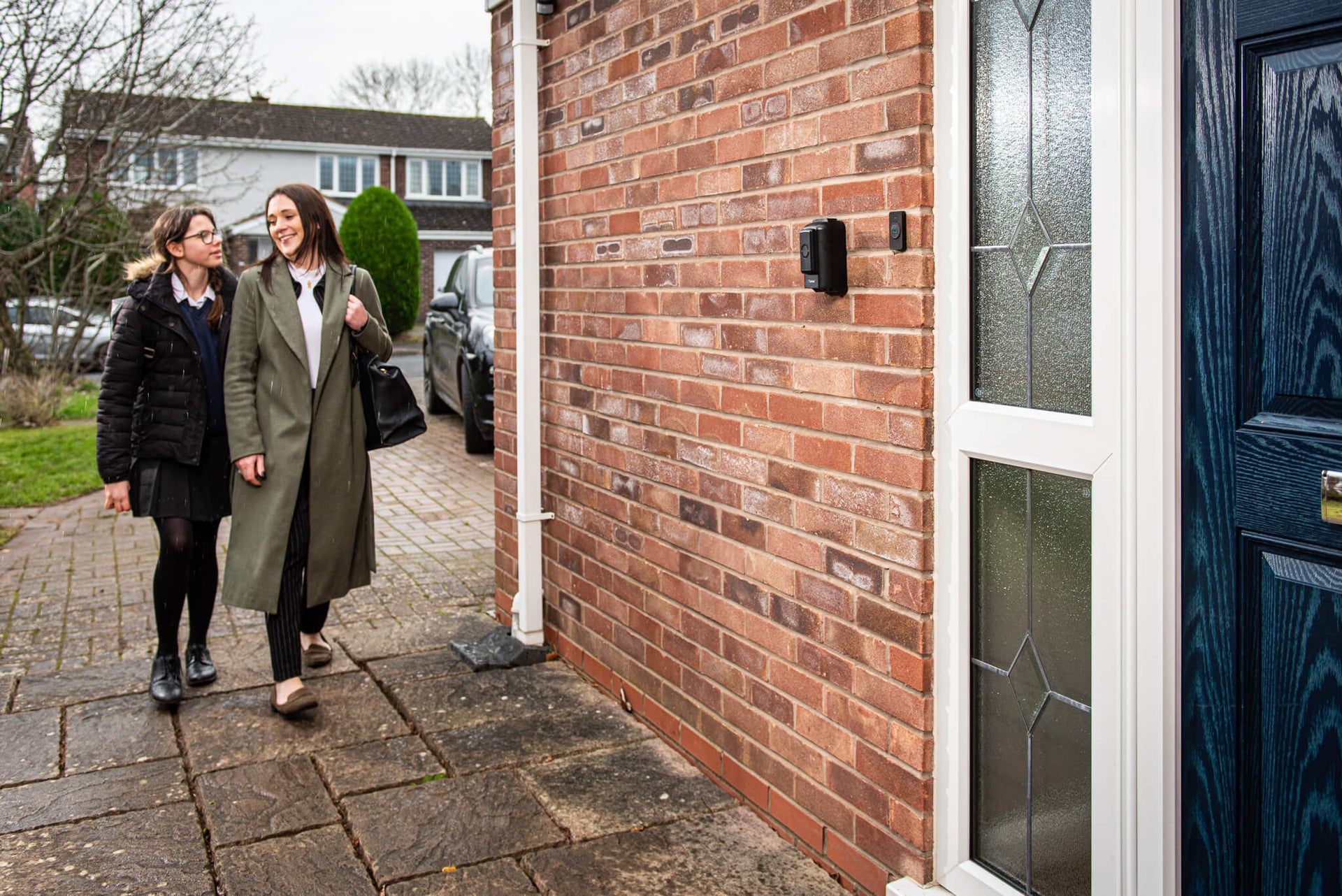 Family home using police preferred key safe