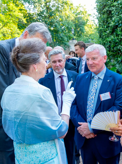 Kings Award The Key Safe Company David Ogden with Princess Anne