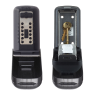 Side by side shot of the Supra P500 pro key safe, one open with keys inside