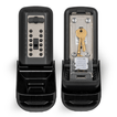 Supra P500 key safe outdoor wall mounted police preferred key safe black 