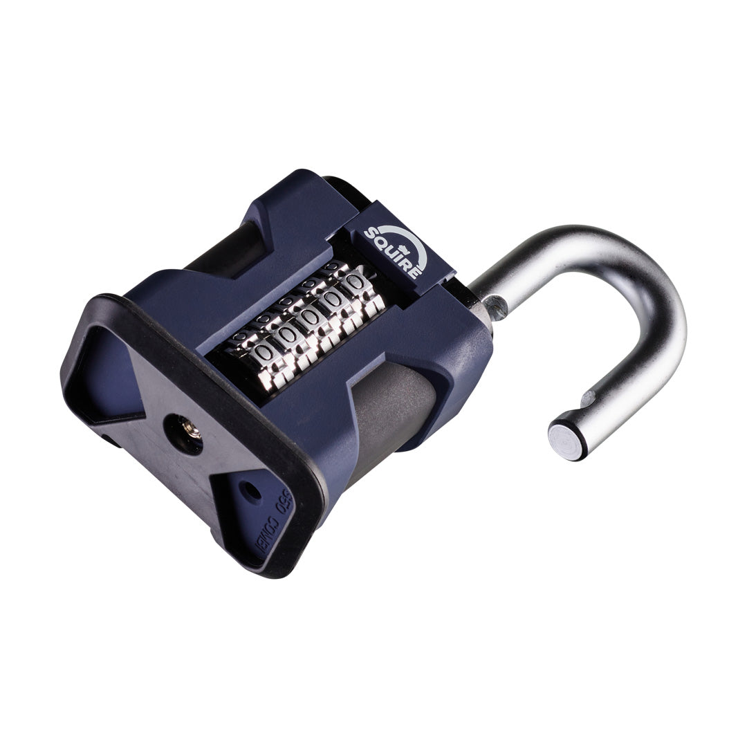 Squire 50mm Stronghold Hardened Steel Combination Padlock - 5 Wheel