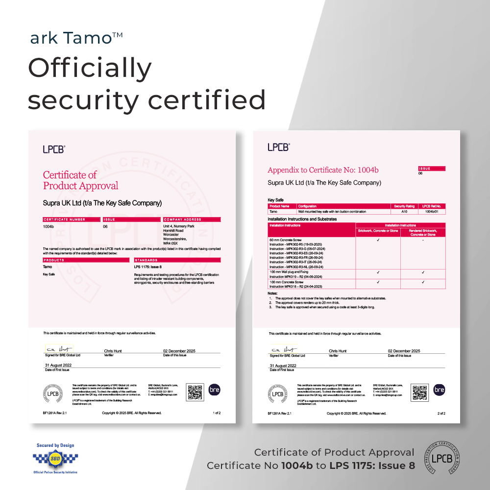 ark Tamo™ Maximum Security Key Safe