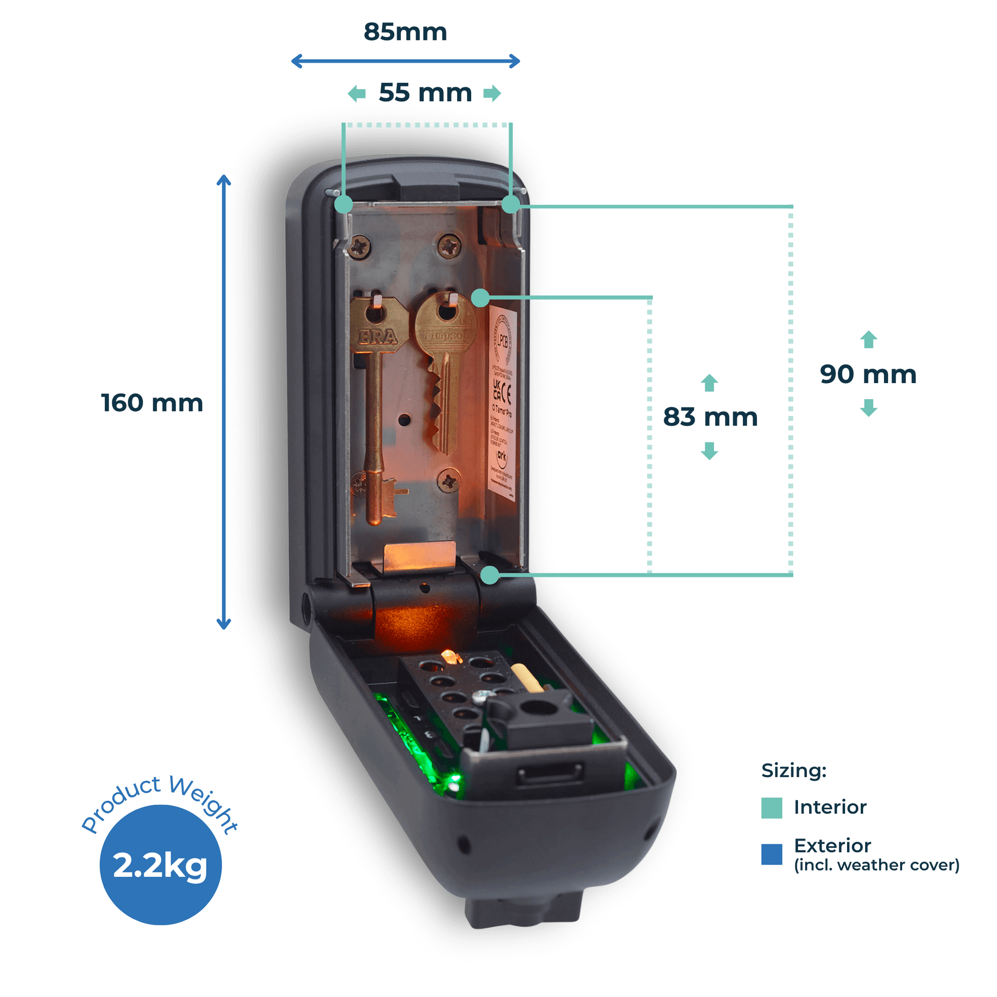 ark Tamo™ Pro Maximum Security Key Safe