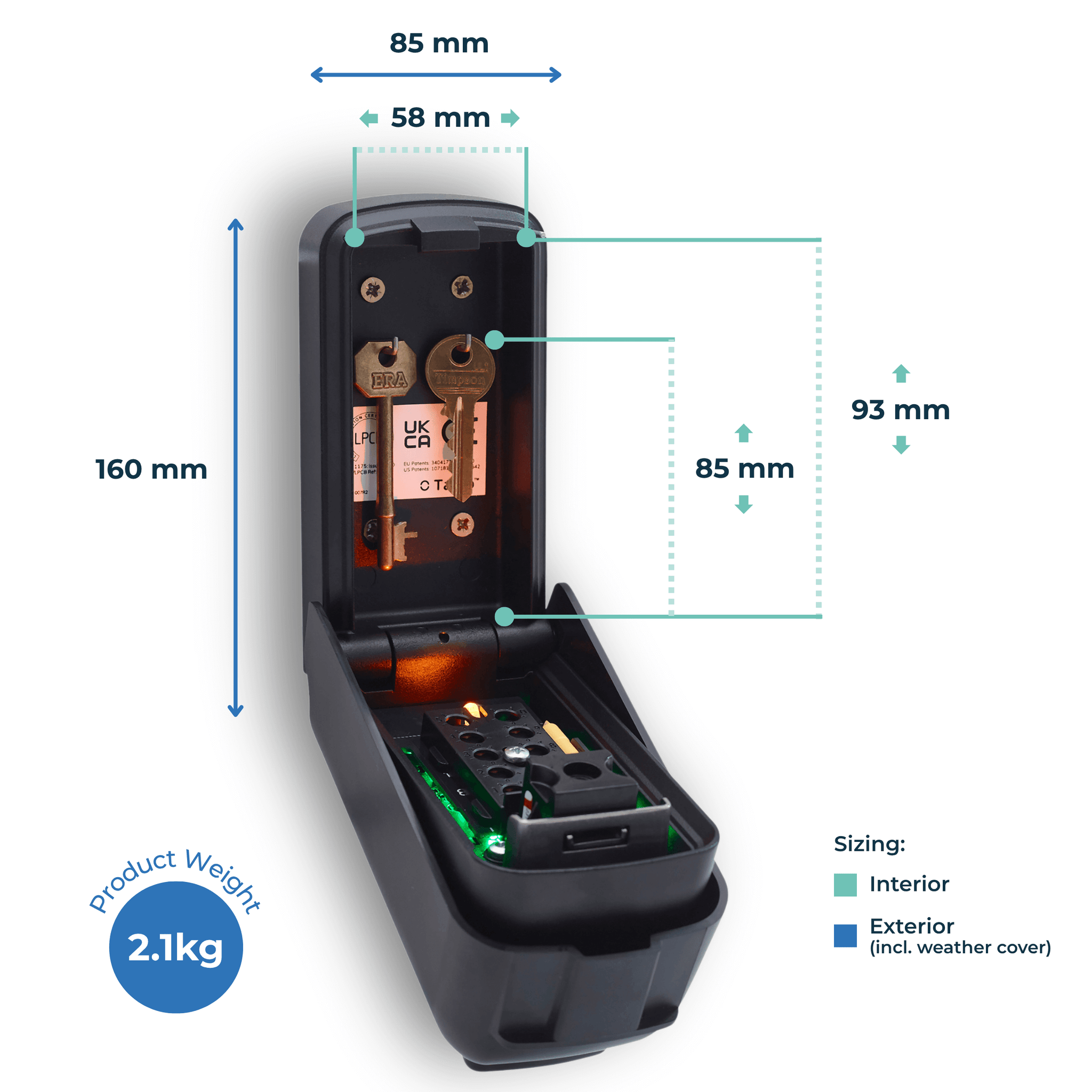 ark Tamo™ Maximum Security Key Safe