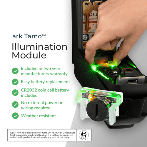 ark Tamo illuminated buttons replaceable button