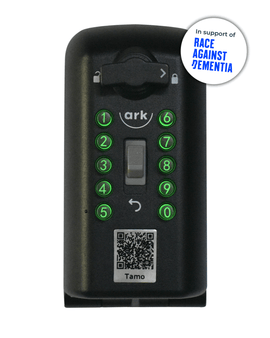 ark Tamo key safe in support of Race Across Dementia charity