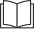 Icon of an open book
