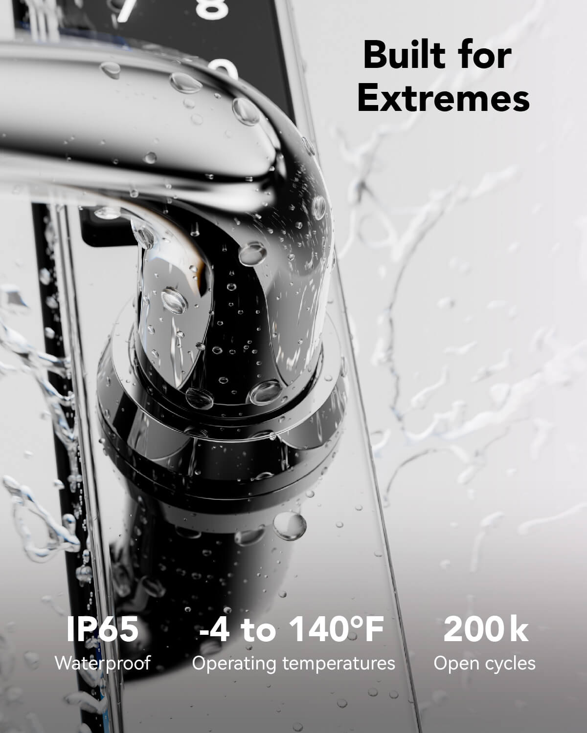 Origin Smart Door Handle Extreme Weather