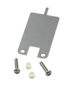 Anti-tamper code cover plate for standard security key safes