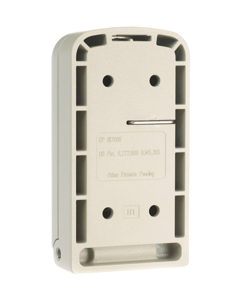 Back of police preferred Supra C500 Pro key safe showing holes for fixings