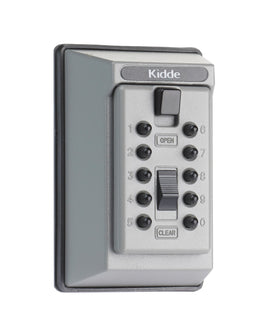 Closed Supra J5 over the door key safe showing digits0-9 