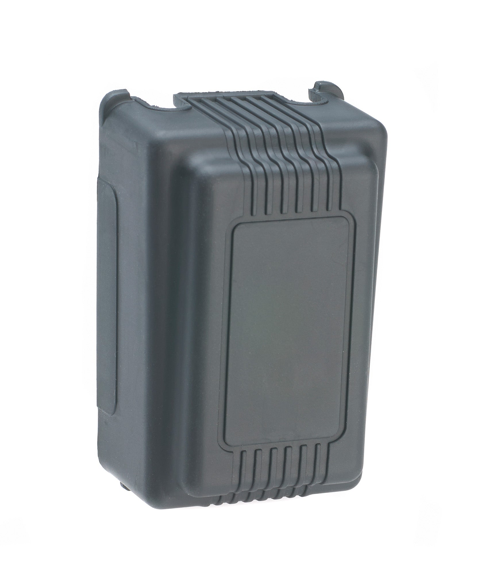 Black plastic weather cover for Supra Portable key safe from The Key Safe Company