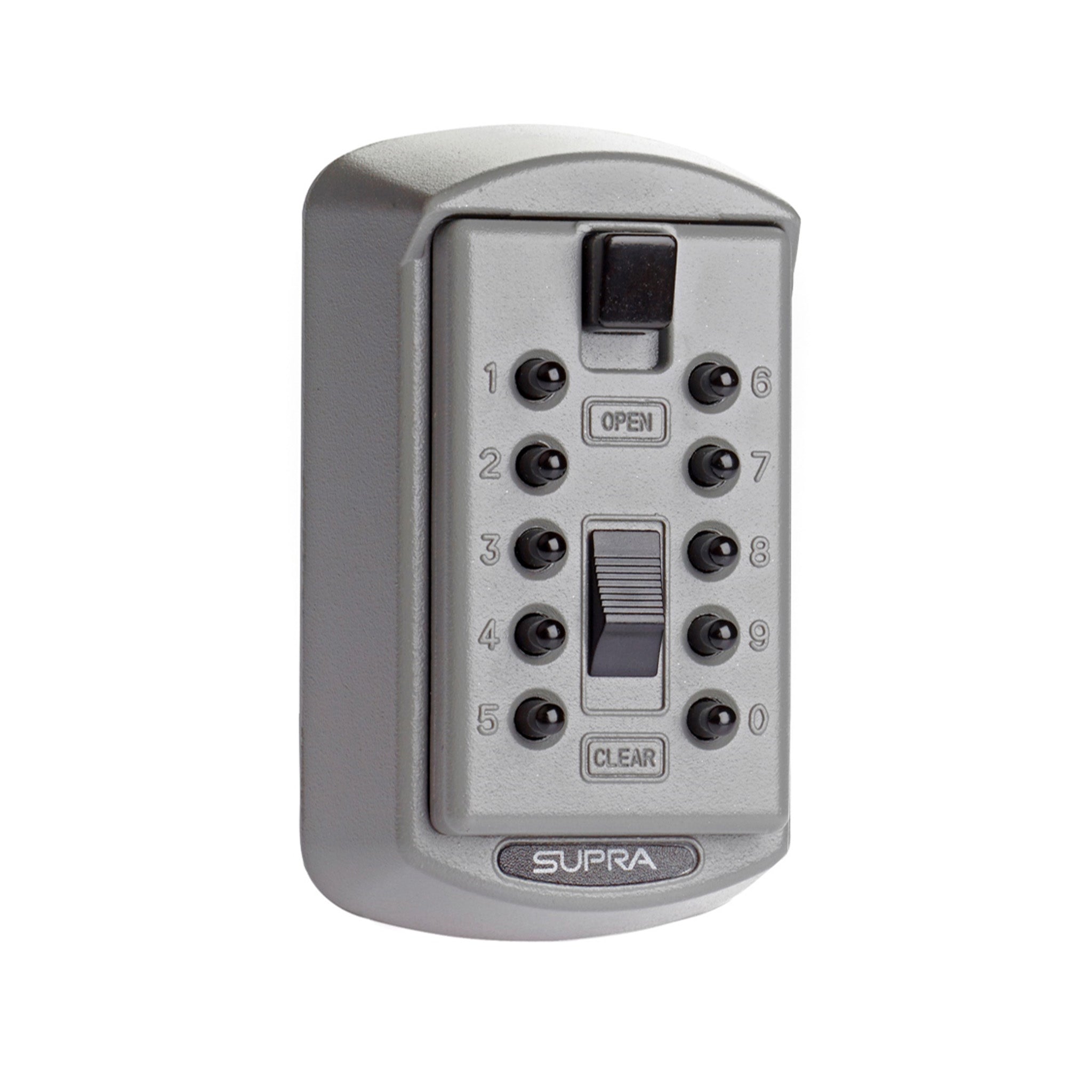 Supra S6 slimline key safe with digits 0-9 and clear button