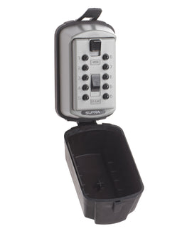 Supra S6 slimline key safe with attached open weather cover
