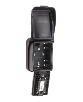 Empty open Supra S7 big box key safe with hinged opening mechanism and open weather cover