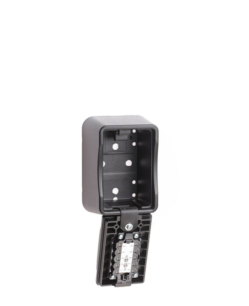 Open empty Supra S7 big box key safe with hinged opening mechanism made from zinc alloy