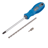 Fitting pack for Supra P500 Pro key safe including torx screwdriver, masonry drill bit and security bit