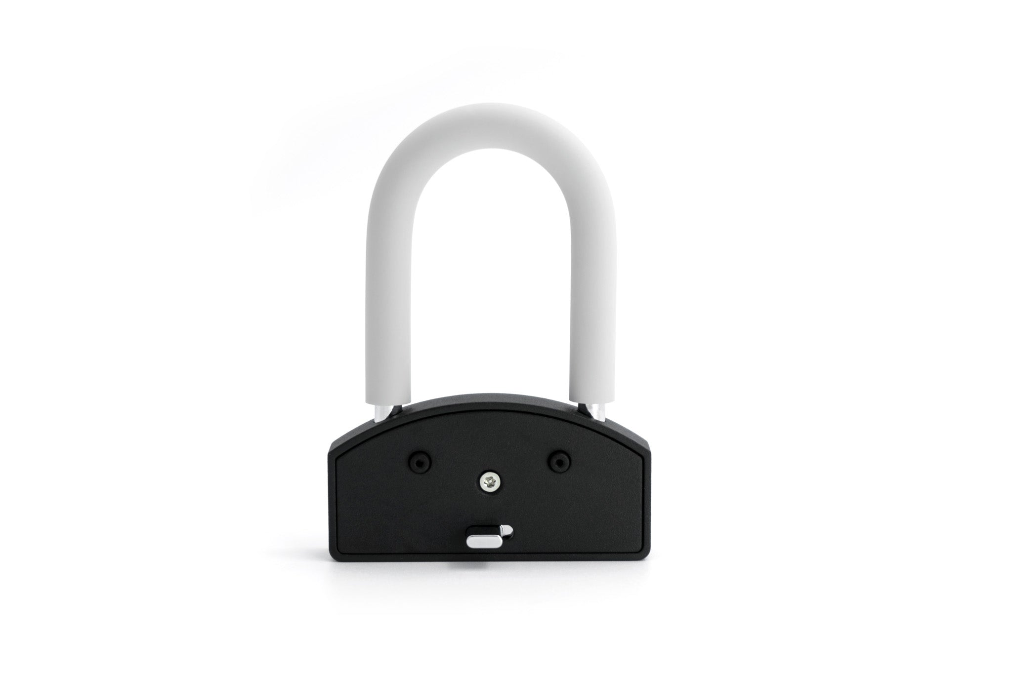 Back of lightweight eSafe key box shackle 